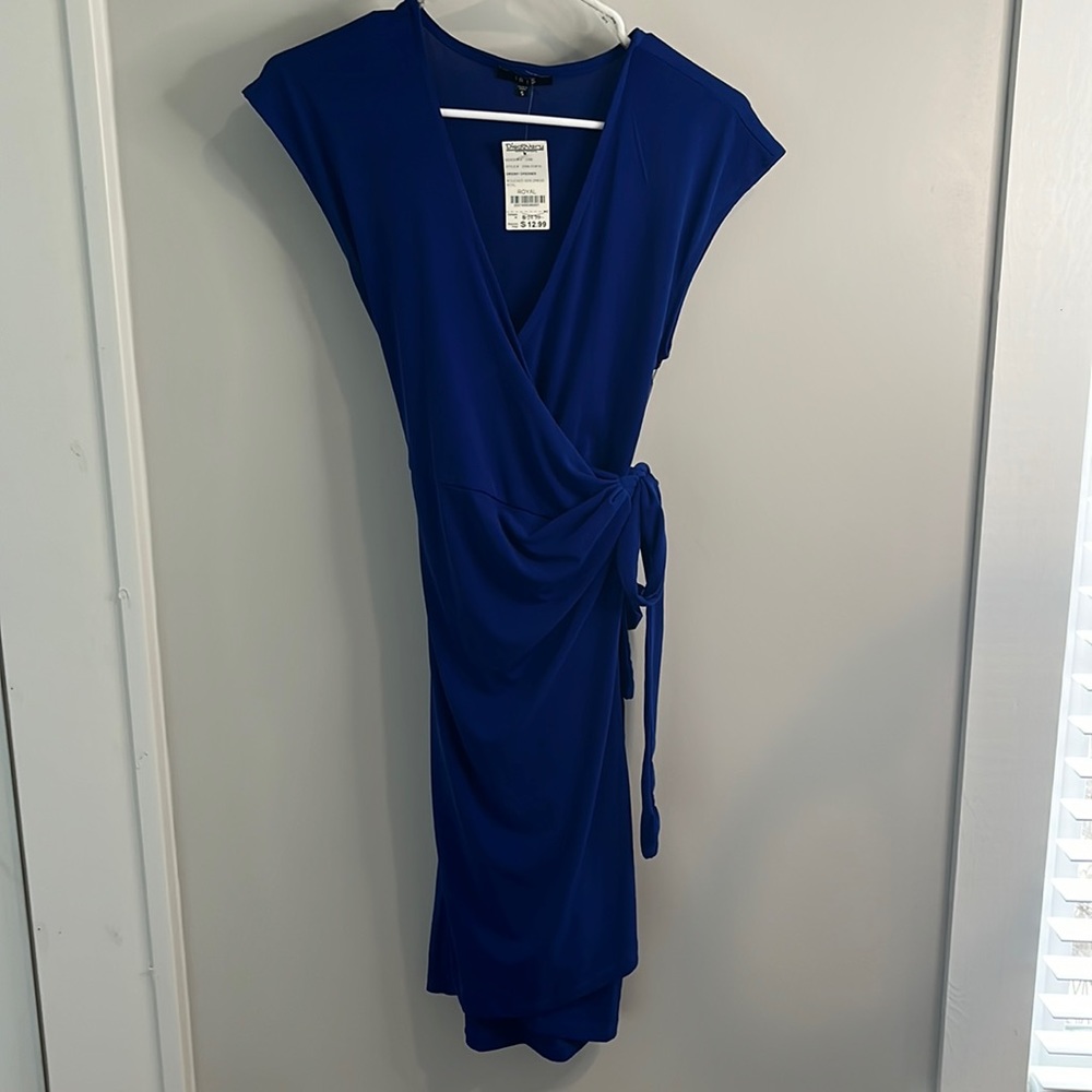 Royal blue dress